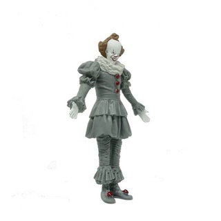 NICKY PVC It: Chapter Two Action Figures for Halloween The Clown Figurine Model Ultimate It: Chapter Two NECA Pennywise Toy Figures Collectible Model Horror Gift Doll ornaments (8)