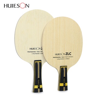 Hoja profesional de entrenamiento de tenis de mesa ZLC 5 contrachapado de 2 capas ZL fibra de carbono mesa de Ping Pong cuchilla para raqueta de tenis de mesa -41