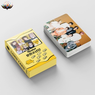 55 unids/caja BTS Photocard 2021 mantequilla álbum LOMO tarjeta fotográfica tarjetas postal CR1