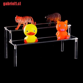 gabriel1: marco de escalera desmontable de acrílico, perfume, joyería, estante de exhibición m (9)