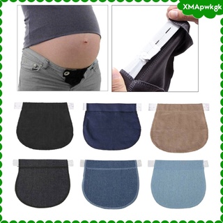 3x pantalones de maternidad extensor ajustable cintura extensores embarazo cintura