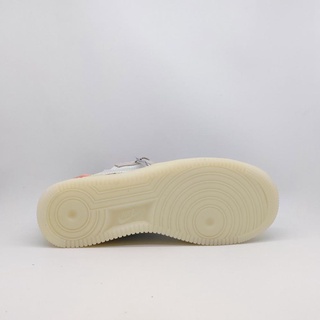 Authentic original Sepatu Nike Air Force 1 Low X Off White White Sail Premium By Motherspray Trendi (3)
