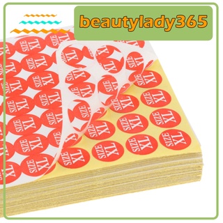 Etiqueta Redonda (Beautylady) 70 hojas/Etiquetas Para ropa