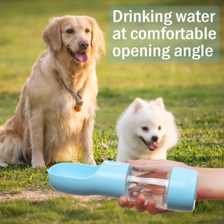 urify viaje cachorro dispensador de alimentos portátil mascota botella de agua perro botella de agua taza de agua al aire libre gato alimentador lento tazón 2 en 1 contenedor de almacenamiento (9)