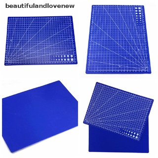 [beautifulandlovenew] a4 corte nuevo craft mat impreso línea cuadrícula escala placa cuchillo cuero tablero de papel