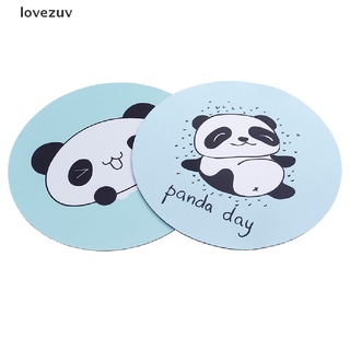 Lovezuv 1Pc cute panda mouse pad size for 22x22x0.3cm gaming mouse pads CL