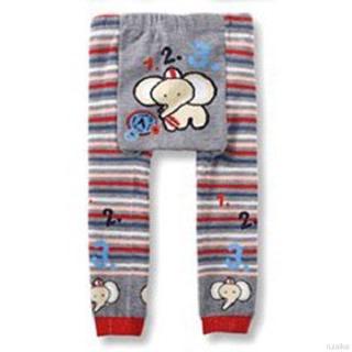 Ruiaike niño bebé niños niñas algodón Animal impresión pantalones Leggings PP pantalones fondos (8)