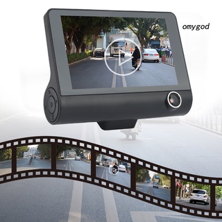 omygod.cl Z33 Driving Recorder 4 Inch G-sensor 1080P High Definition Car DVR for Auto