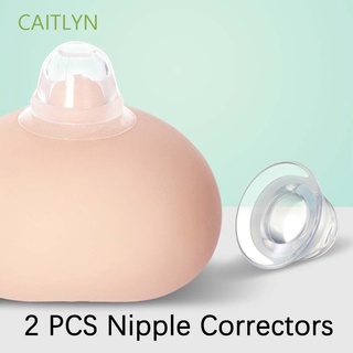 CAITLYN Box Packaging Nipple Massager 2 PCS Nipples Aspirator Puller Nipple Corrector Women Silicone for Flat Inverted Nipples Invisible Nipples High Quality Flat Suction Pregnant Accessories/Multicolor