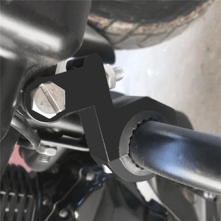 universal motocicleta led faro abrazadera soportes tubo abrazadera montaje luz antiniebla