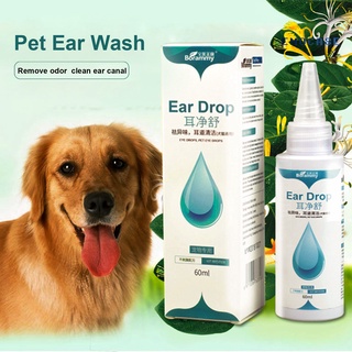 Drops emocase 60ml gato perro ácaros eliminación de olores orejas gotas infección solución tratamiento limpiador
