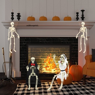[milliongrid1] esqueleto de halloween posable, cuerpo completo, esqueleto de halloween caliente