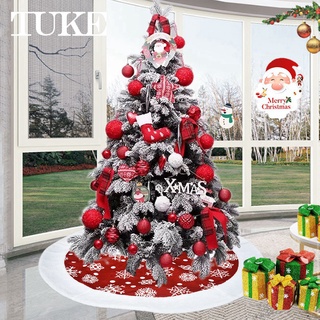 blanco árbol de navidad falda alfombra de navidad alfombra adornos feliz navidad año nuevo árbol de navidad decoración