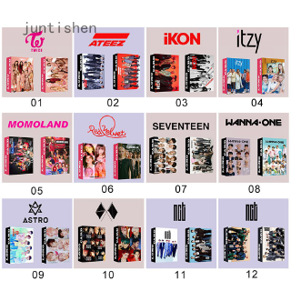 LOMO card twice ikon x1 TXT itzy EXO NCT-Juego De Tarjetas Pequeñas (1 De 30 Unidades) (1)