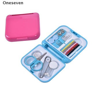 [Oneseven] Portable Travel Sewing Set Kits Needle Threads Scissor Home Sewing Accessories .