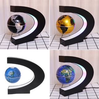la moda magnética flotante globo de luz levitación mapa del mundo hogar escritorio decoración