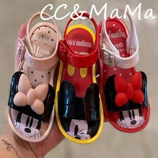 CC & MaMa Nuevo Mini Melisa Mickey Bow Eared Jelly Sandalias Bebé Niños Verano Playa Zapatos