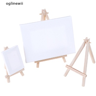 Oglinewii Mini Wooden Tripod Easel Display Painting Stand Card Canvas Holder CL