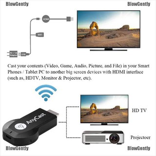 Blowgently M2 Miracast inalámbrico Hdmi Tv stick Dongle Para Airplay Wifi Display receptor Bg Novel