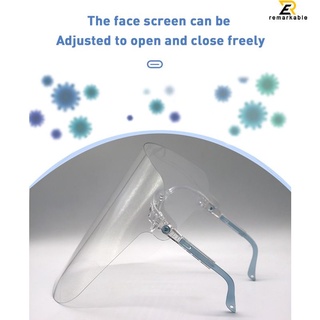 2021 nueva tapa protectora antiniebla ajustable para adultos de alta definición transparente gran máscara notable_my