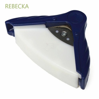 rebecka alta calidad esquina rounder punch azul 5 mm cortador de papel punch scrapbooking r5 foto tarjeta cortador herramienta