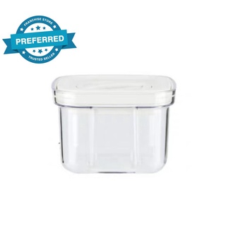 Hogar cuadrado de grado alimentario sellado latas transparentes cajas aperitivos seco fresco mantenimiento de latas cereales R1G3 (1)