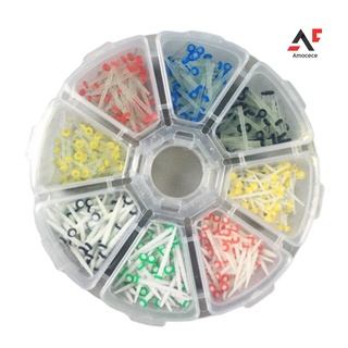 AM 200Pcs 1.2/1.4/1.6/1.8mm Glass Quartz Teeth Restorative Dental Fiber Post Kit (1)