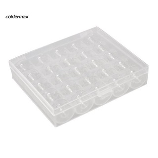 Cm 25 piezas/caja Máquina De coser Transparente/rollador De Bobinas/herramienta
