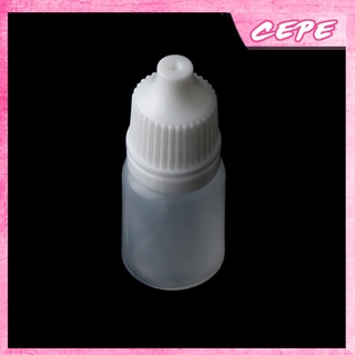 (Cepe) 5ml botellas vacías De Plástico Squeezable cuentagotas Para coladores De ojos y laboratorio De 10