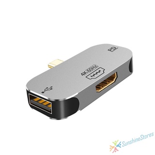 Usb C Hub tipo C a HDMI Compatible con adaptador Multi USB PD Docking Station (2)