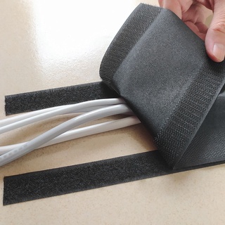 CLOSE 1 Meter Wire Cover Flexible Cable Protector Cable Grip Nylon Magic Tape Cable Management Office Desk Carpet Floor Soft Office Supplies (7)