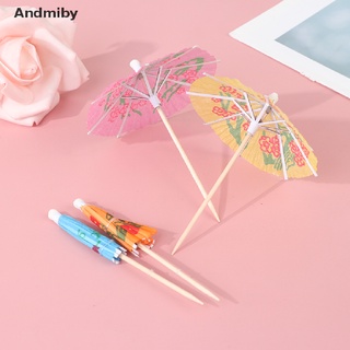 [ady] 50 unids/pack bebida fruta pastel palo mini paraguas cóctel sombrillas paraguas ydj