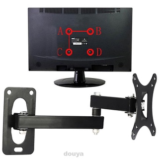 Para 10-24 pulgadas ajustable uso doméstico colgante de pared con tornillos de placa de acero Displayer Panel plano TV Set (1)