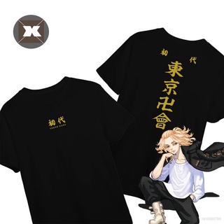 tokyo revengers camiseta de manga corta anime casual suelto deportes moda camiseta mikey unisex tops de alta calidad