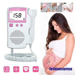 doppler fetal de mano/monitor de ritmo cardiaco doppler prenatal para bebés