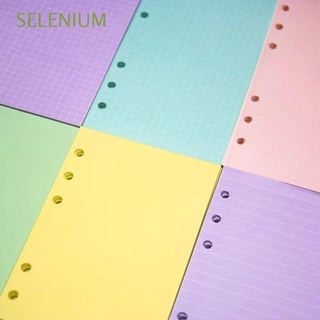 Selenium Agenda semanal A5 A6 mensual Daily Planner 40 hojas cuaderno papel recambio (1)