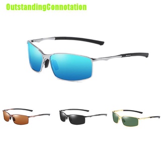Outstandingconnotation gafas de sol polarizadas hombres conducción espejo Color visión nocturna gafas gafas gafas