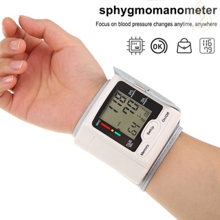 Bs Health Care - Monitor de presión arterial Digital para muñeca, tonómetro, medición de frecuencia de pulso