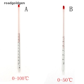 rocl vidrio celsius termómetro de 0 grados a 50/100 grados 200 mm cristalería de laboratorio martijn