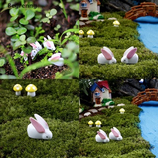 Begrenng conejo de hadas adornos de jardín de resina miniatura de jardín figuritas Mini accesorios de jardín Bonsai Micro paisaje decoración DIY MY