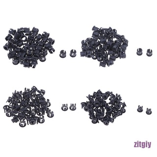 (Zitg) 50 piezas/3mm/5mm soportes De Plástico con Led Para Choques/funda De caja negra Cxv (1)