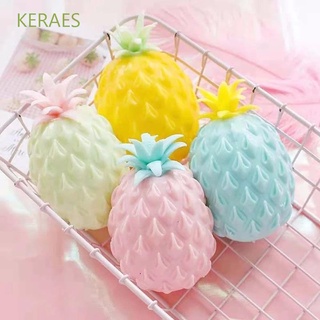 KERAES Release Toy Simulation Flour Pineapple Relief Figet Toys Office Toy Decompression Fidget Toy Pineapple Ball Stress Reliever Toy Pineapple Relief Gift Sensory Toy Creativity Fidget Toy Pressure Toy/Multicolor