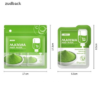 [zudback] 10pcs Matcha Verde Arcilla Barro Mascarilla Facial Anti Arrugas Noche Paquetes Faciales CL (1)