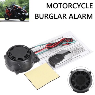 Sistema de Sensor de alarma de seguridad antirrobo para motocicleta/inmovilizador/Control remoto gogohomemall