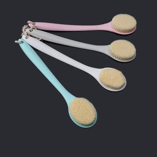 cepillo de baño simple frotar la espalda cepillo de mango largo suave pelo cepillo de baño limpio