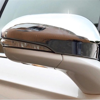 Car Chrome Rear View Mirror Decoration Cover Side Door Mirror Cover Cap for Ford Mondeo Fusion 2013-2020 (6)