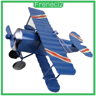 Modelo Vintage De avión De hierro juguete Para niños decoración De escritorio Ornamento (7)