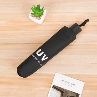 paraguas compacto plegable con protección solar uv portátil para paraguas