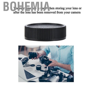 Bohemia - tapa para lente trasera (5 unidades, para cámara de tornillo Leica L39 M39 39 mm), color negro