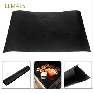 ELMAES Outdoor Non-stick Mats Barbecue Sheet Pad Baking Mats BBQ Accessories Pads Kitchen Reuseable Liners Cooking Tool/Multicolor